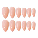Thumbnail for shills professional reusable press on nails almond spn630