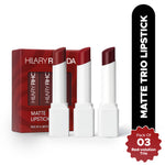 Thumbnail for Hilary Rhoda Matte Lipstick Pack Of 3 - Red-Volution Trio 01