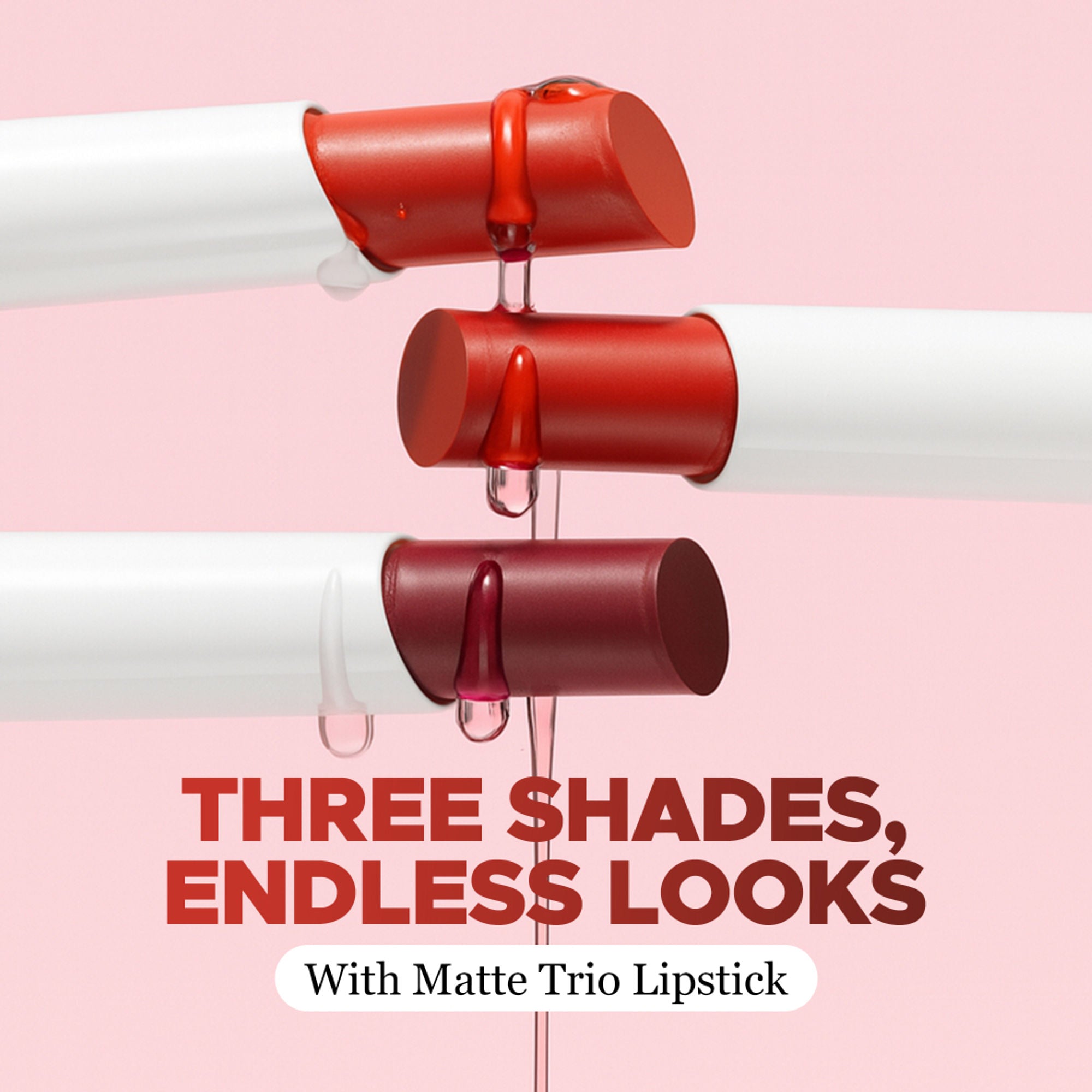 Hilary Rhoda Matte Lipstick Pack Of 3 - Mauve-Lous Trio 03 - Distacart