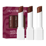 Thumbnail for Hilary Rhoda Matte Lipstick Pack Of 3 - Mauve-Lous Trio 03 - Distacart