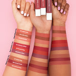 Thumbnail for Hilary Rhoda Matte Lipstick Pack Of 3 - Mauve-Lous Trio 03 - Distacart