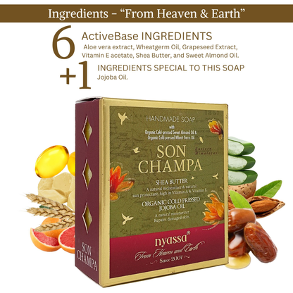 Nyassa Son Champa Handmade Soap - Dista