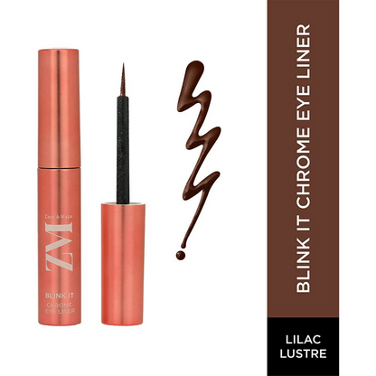 Zayn & Myza Blink It Chorme Eye Liner - 01 Lilac Lustre - Distacart