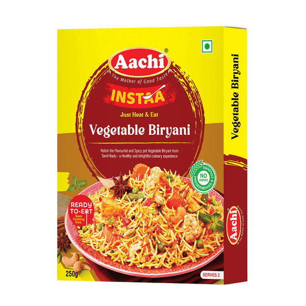 Aachi Instant Vegetable Biryani - Distacart