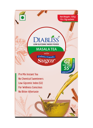 Diabliss Masala Tea With Herbal Extract Blend - Distacart