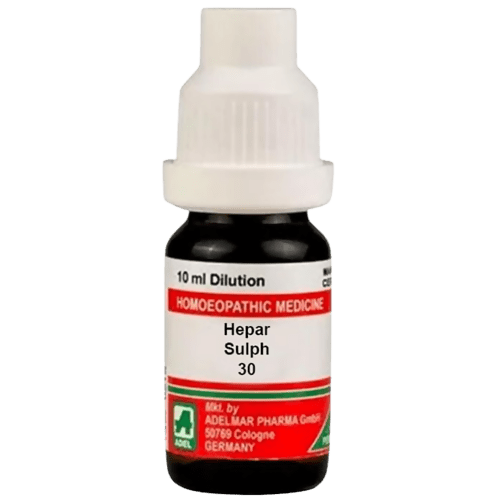Adel Homeopathy Hepar Sulph Dilution - Distacart