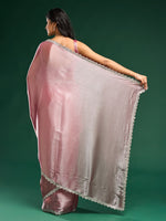 Thumbnail for kasee Solid Embellished Saree - Distacart