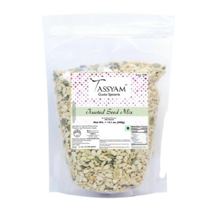 Tassyam Organics Toasted Seed Mix - Pouch - Distacart