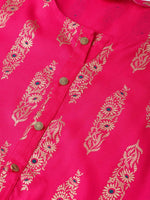 Thumbnail for Anubhutee Women Pink Straight Kurti - Distacart