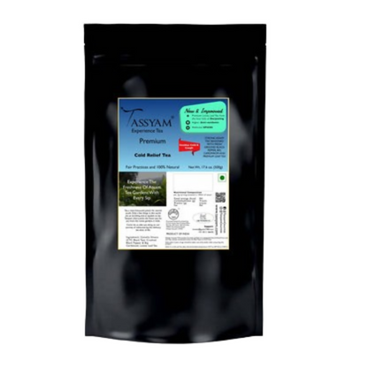Tassyam Organics Cold Relief Tea - Distacart