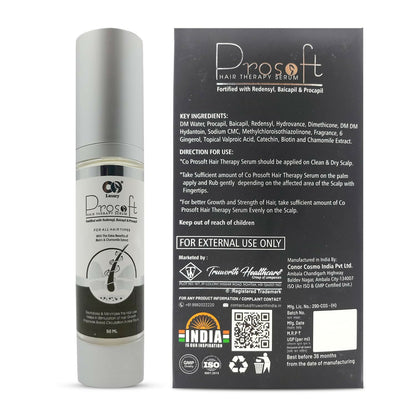 Prosoft Hair Therapy Serum For Hair Fall Control & Hair Growth - Distacart