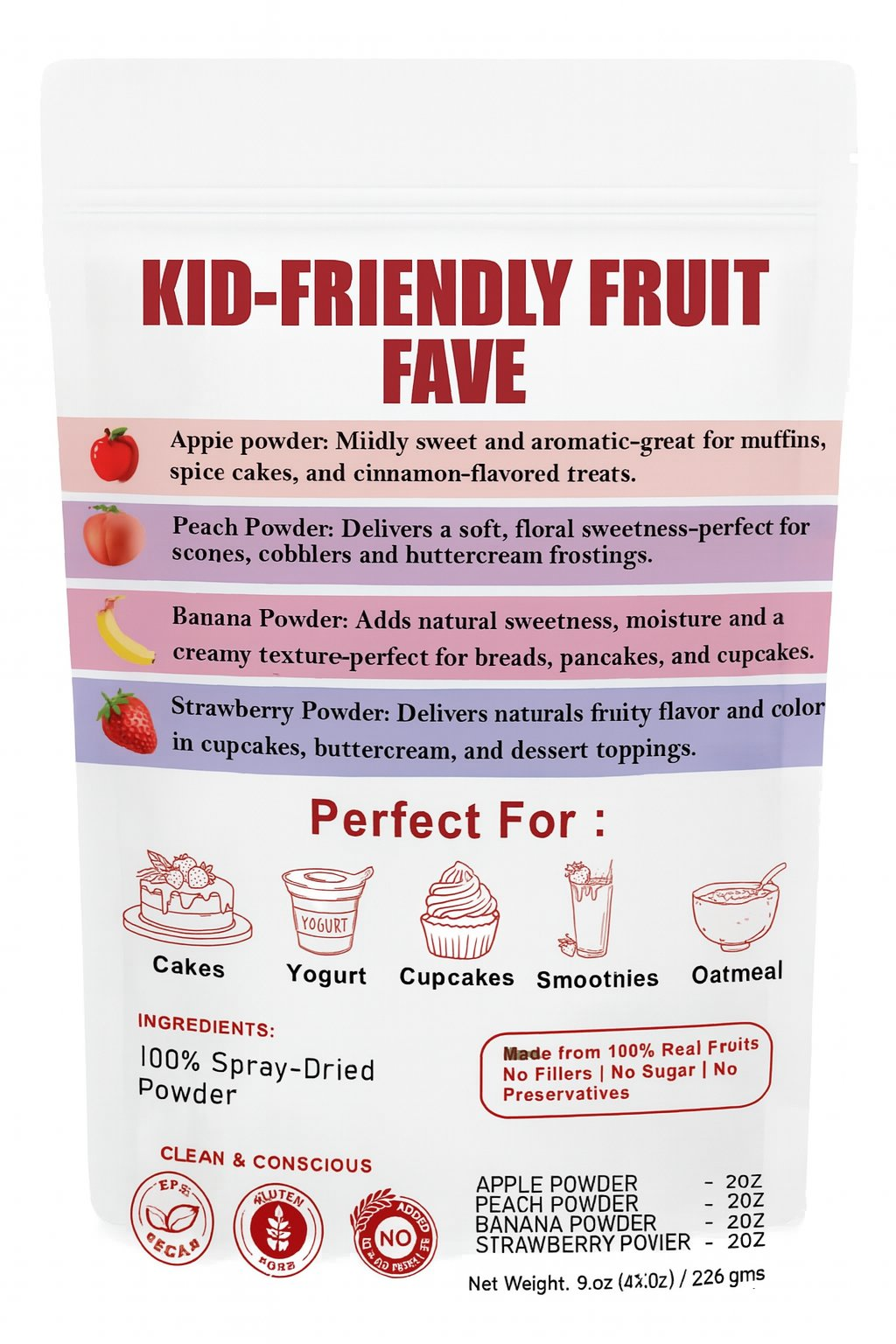 apple orchard medley fruit powder combo 200 gm copy