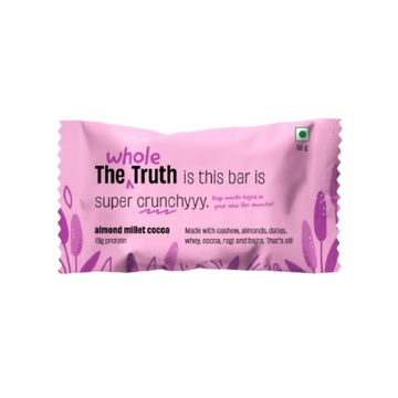 The Whole Truth Protein Bar - Almond Millet Cocoa - Distacart