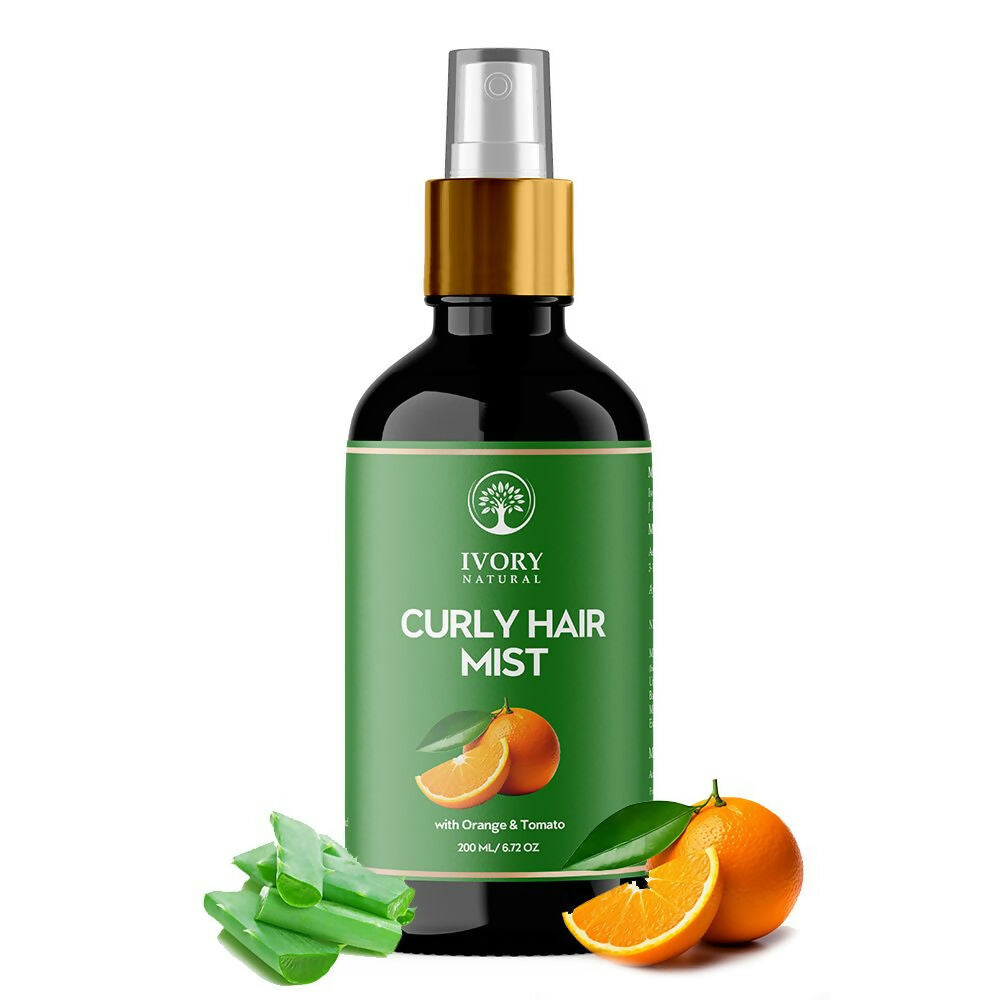 Ivory Natural Curly Hair Mist - Revitalize, Define, And Nourish Your Curly Hair - Distacart