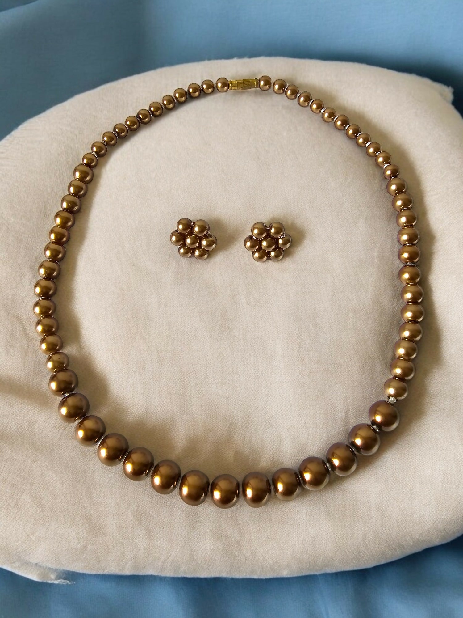 Inhanns Spectrum Everyday Pearl Sets - Single Strand - Light Chocolate - Distacart