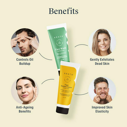Arata Natural Anti-Aging Face Kit - Distacart