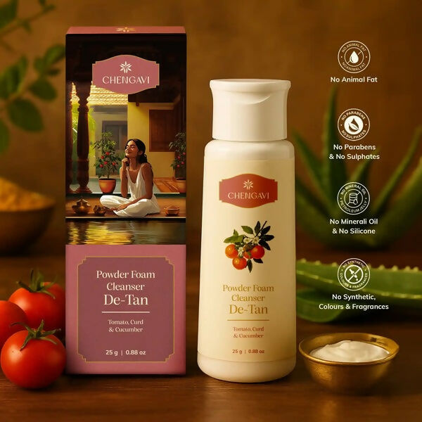 Chengavi Powder Foam Cleanser De-tan - Distacart