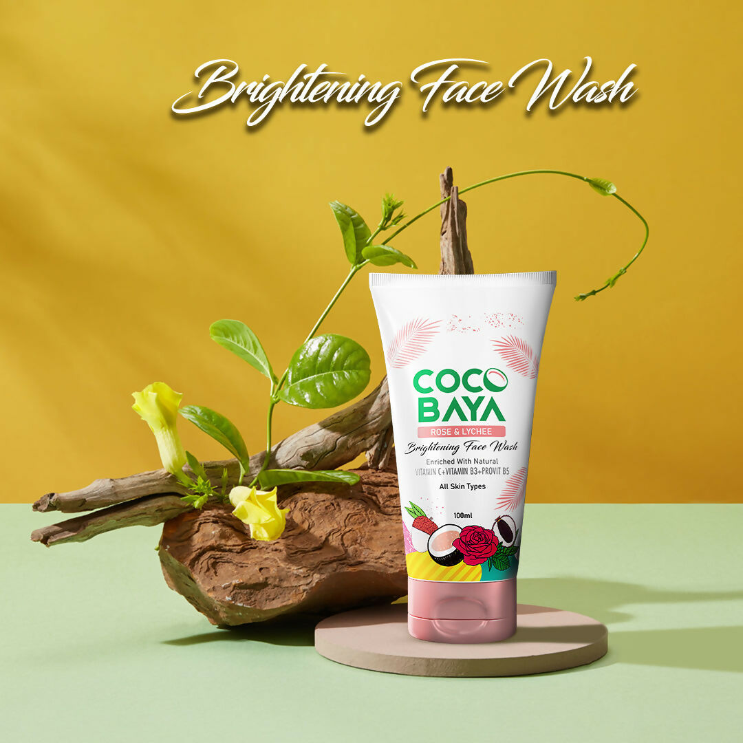 Cocobaya Rose & Lychee Face Wash - Distacart