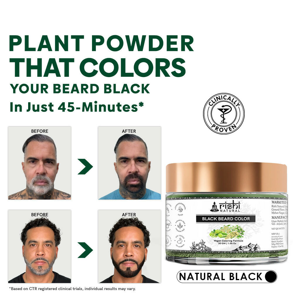 Copy of BEARD BLACK COLOR
