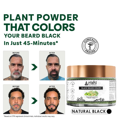Copy of BEARD BLACK COLOR