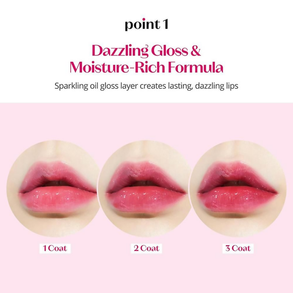 Etude House Dear Darling Oil Tint - 01 Real Cherry - Distacart