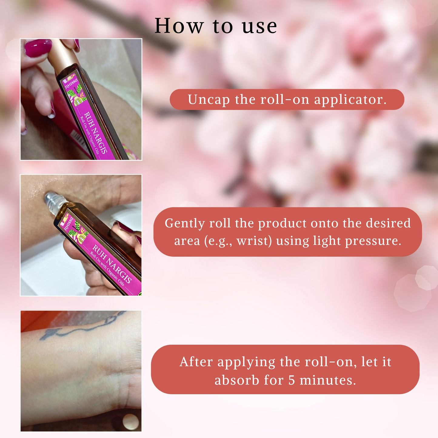 Nyassa Ruh Nargis Roll-On - Dista