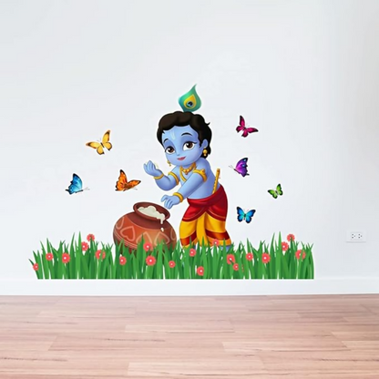 Rangoli Large Modern Art Wall Sticker Multicolour Vinyl Wall Sticker - Dista