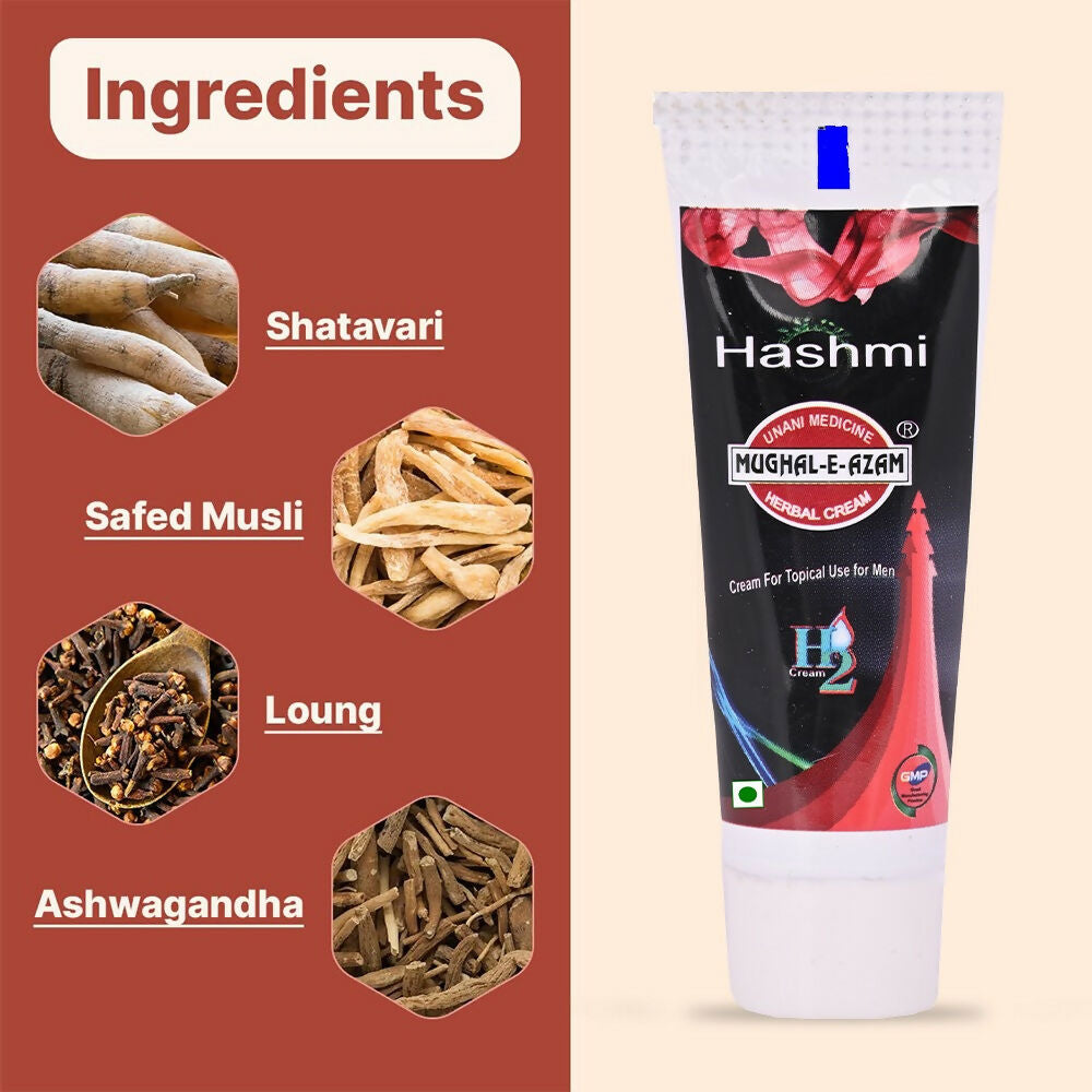 Hashmi Pharmacy Mughal E Azam Herbal Cream - Distacart