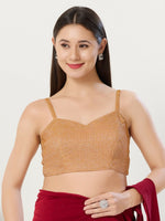 Thumbnail for Joban Fashion Women Polyester Copper Stitched Blouse - Distacart