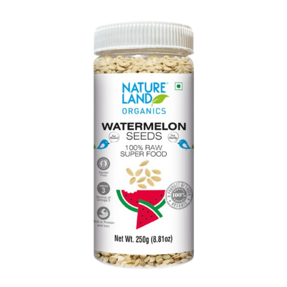 Nature Land Organics Edible Watermelon Seeds - Distacart
