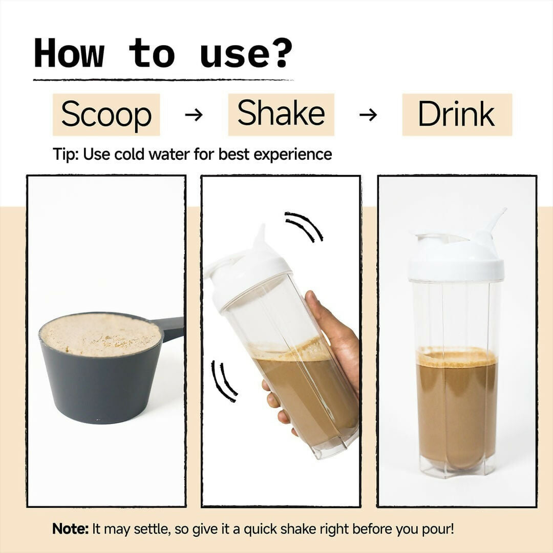 Only What's Needed 24g Plant Protein Powder - Coffee - Distacart