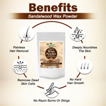 Thumbnail for VedicAyurveda Herbal Wax Powder - Sandalwood - Dista