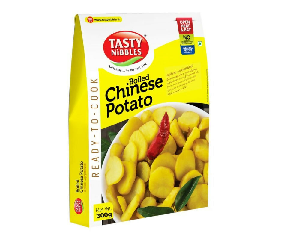 Tasty Nibbles Boiled Chinese Potato | Vevicha Koorka - Distacart