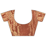Thumbnail for Joban Fashion Red Banarasi Lichi Silk Gold Zari Meena Saree - Distacart