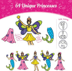 Thumbnail for Imagimake Window Art Princess & Unicorn Suncatcher Kit Unicorn Toys for Girls Age 5-8 Craft Kits