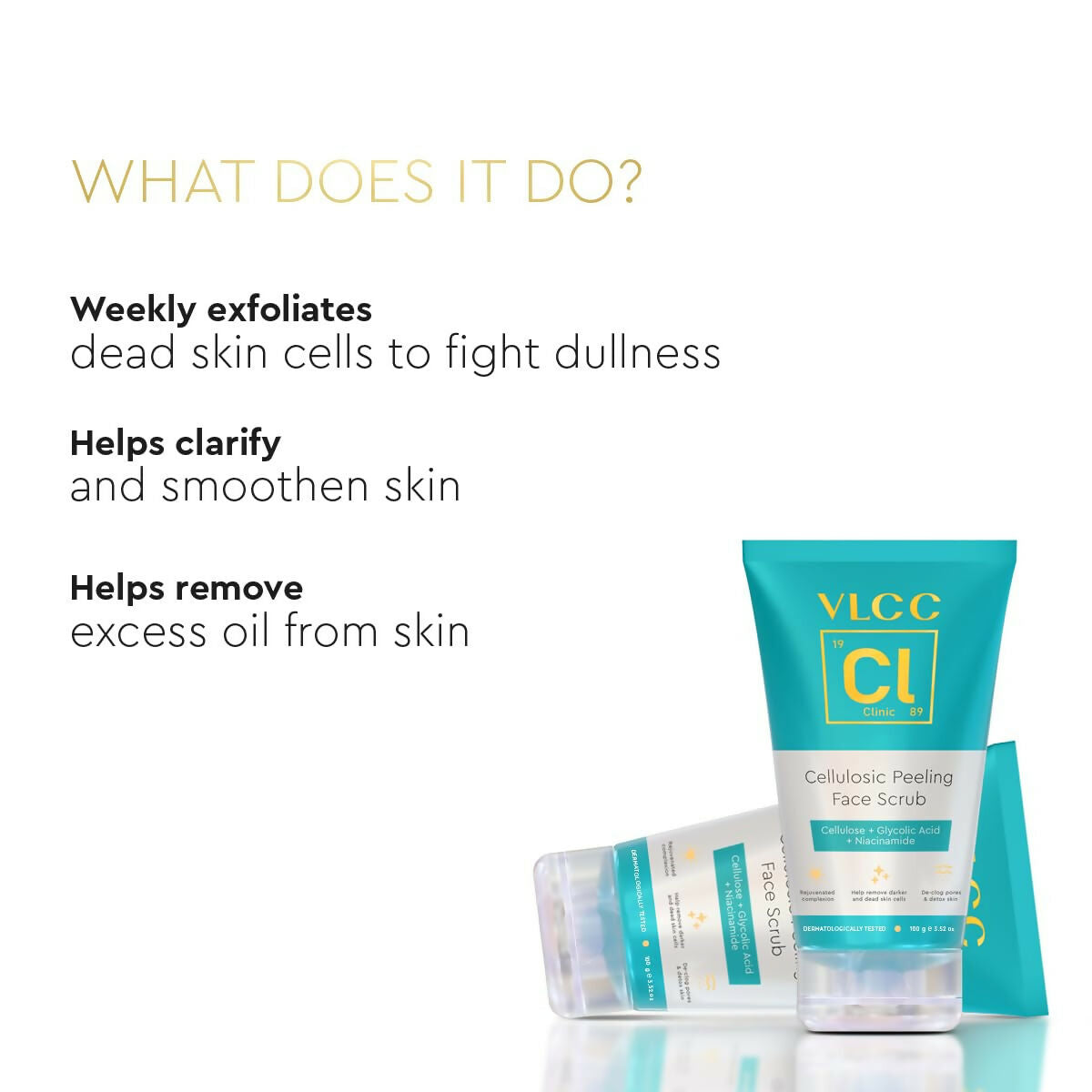 VLCC Clinic Cellulosic Peeling Face Scrub - Distacart