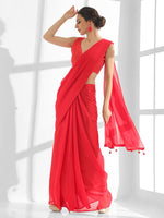 Thumbnail for Mitera Beads and Stones Saree - Distacart