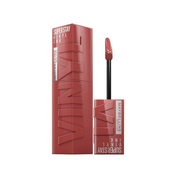 Maybelline New York Super Stay Vinyl Ink Liquid Lipstick, Instant Shine Lasts Up To 16H - Peppy - Distacart