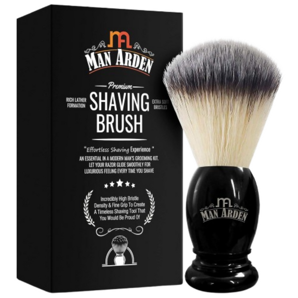 Man Arden Premium Shaving Brush With Extra Soft Bristles - Distacart