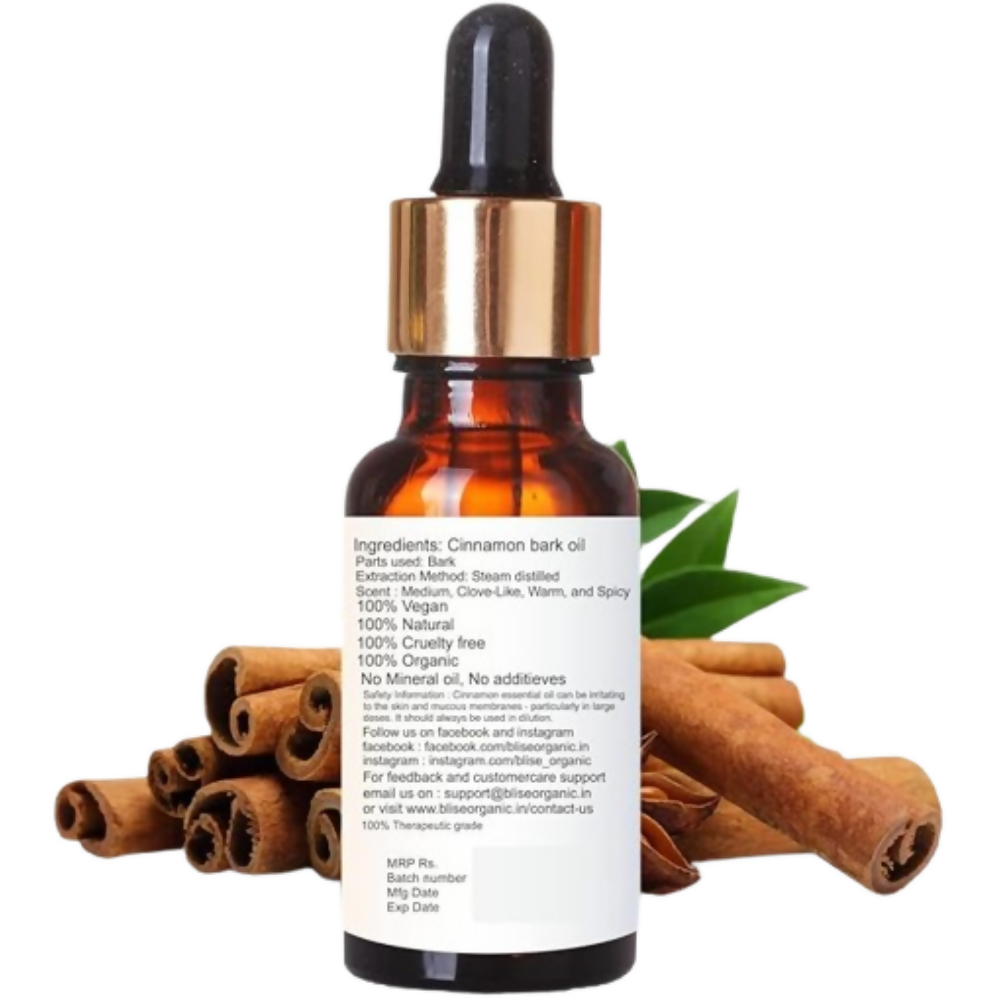 Blise organic Cinnamon Essential oil - Dista