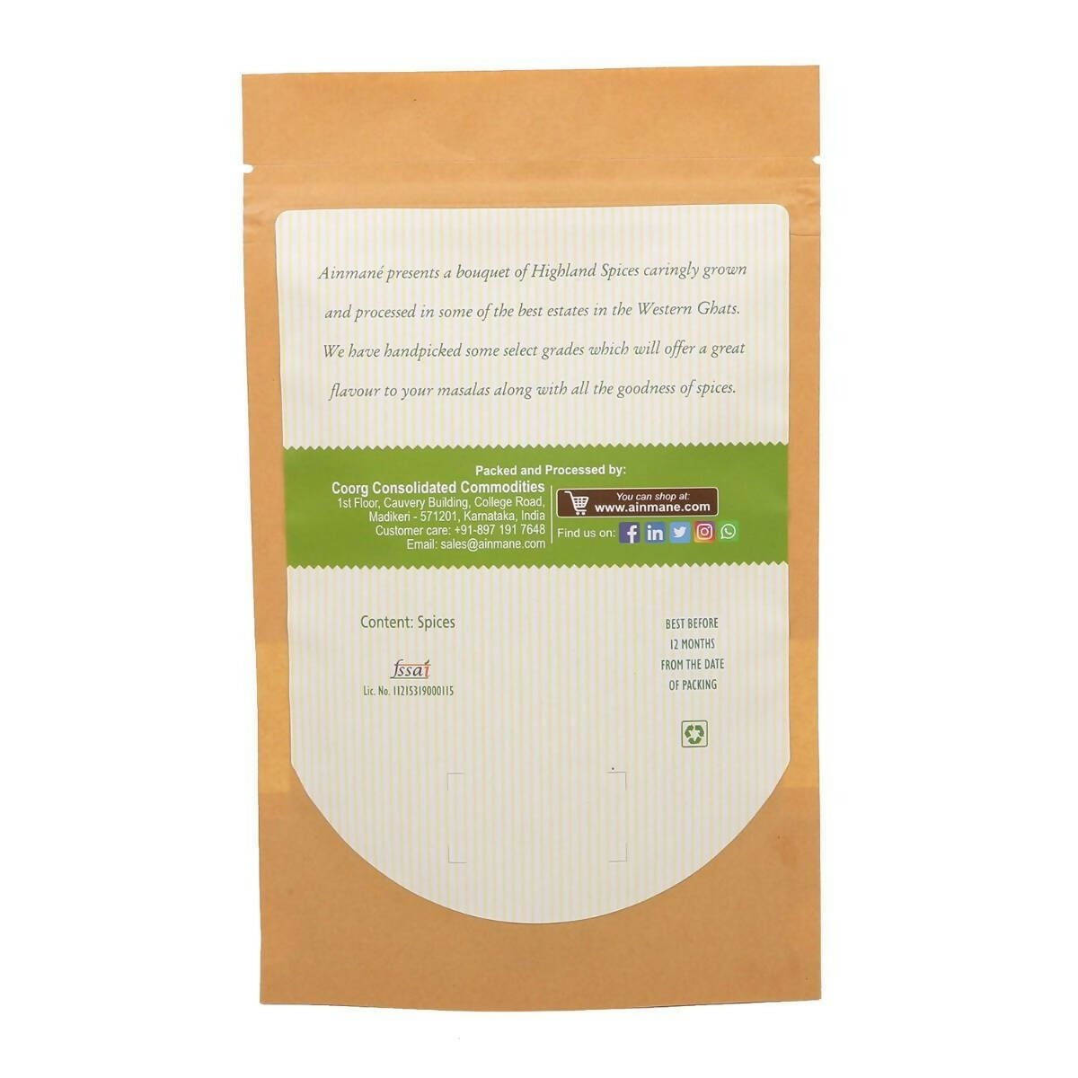 Ainmane Whole White Pepper - Distacart