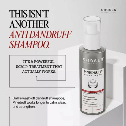 Chosen Pinedruff Scalp Serum Best Dandruff Control Treatment Solution With Pycnogenol - Distacart