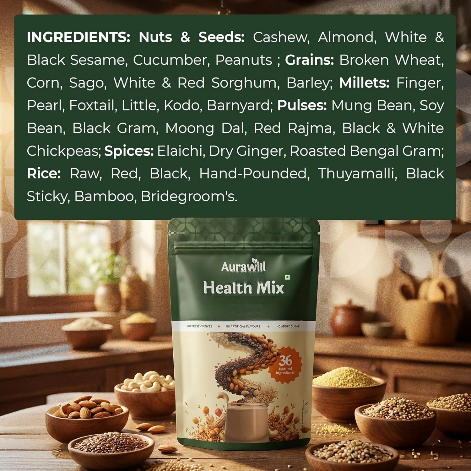 Aurawill Health Mix Powder - Dista
