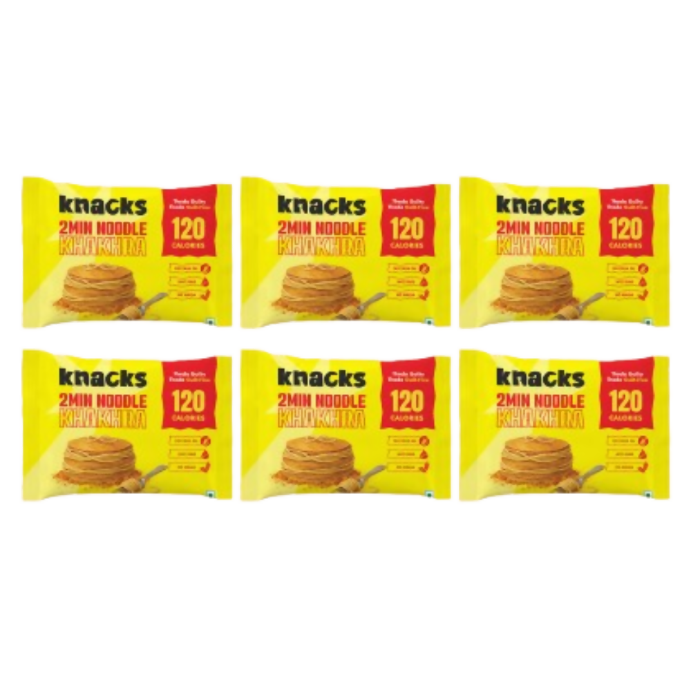 Knacks Coin Khakhra Crisps - 2Min Noodle Flavour - Dista