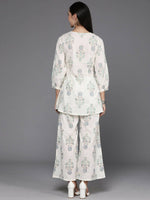 Thumbnail for Ahalyaa Women's Traditional Wear Co-ods - Off White - Distacart