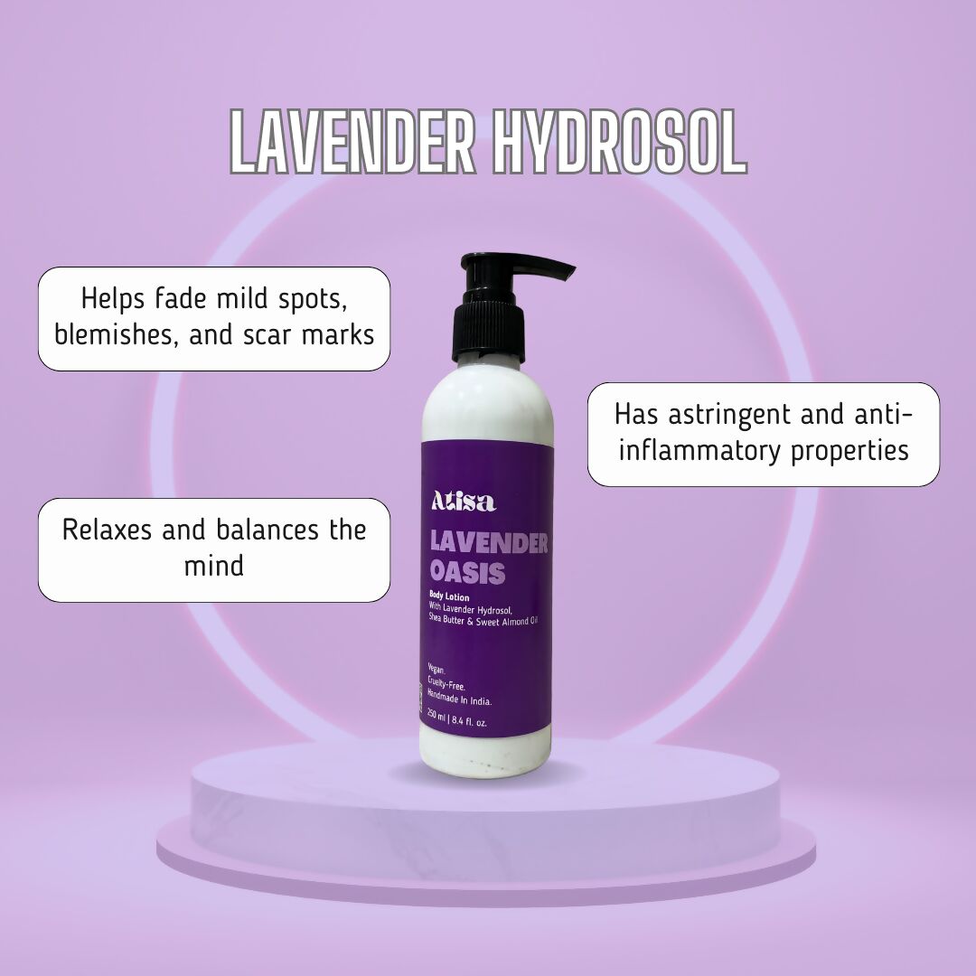 Atisa Lavender Oasis Body Lotion - Distacart