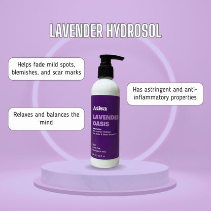 Atisa Lavender Oasis Body Lotion - Distacart