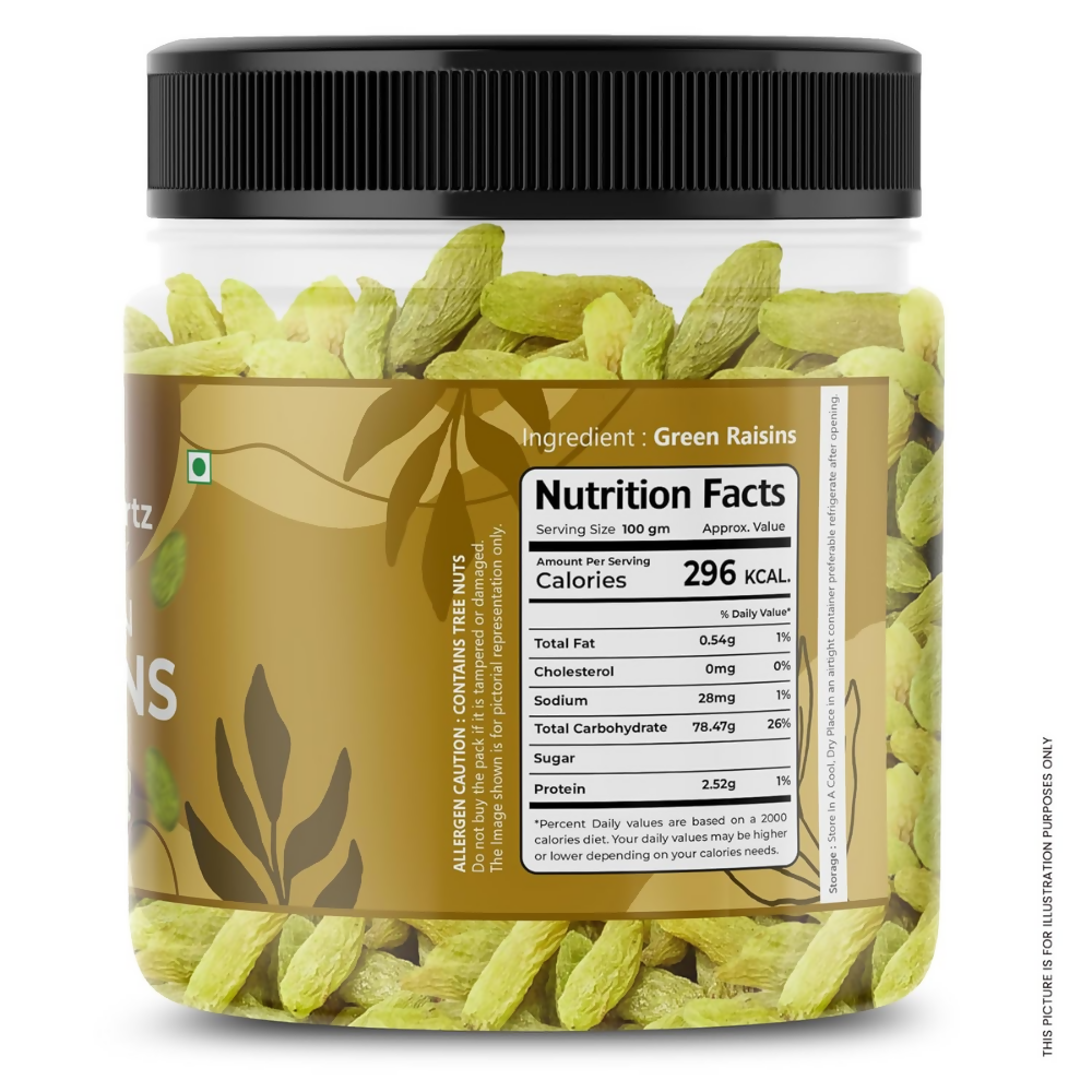 FreshoCartz California Almonds & Green Raisins Combo - Dista