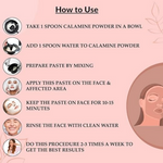 Thumbnail for VedicAyurveda Calamine powder with Rose Water - Dista