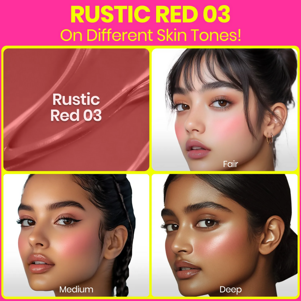 NY Bae Dewy Creme Blush – Rustic Red 03 - Distacart